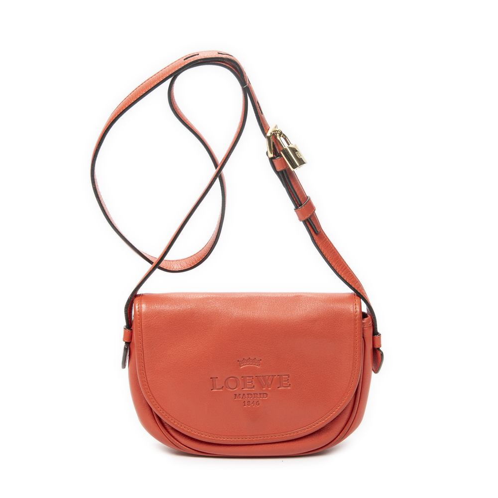Loewe Mini Heritage Flap Crossbody